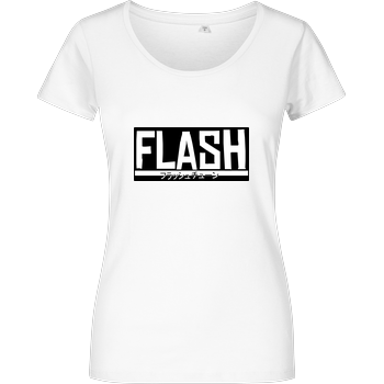 FlashtuneLPs - Flash Damenshirt weiss