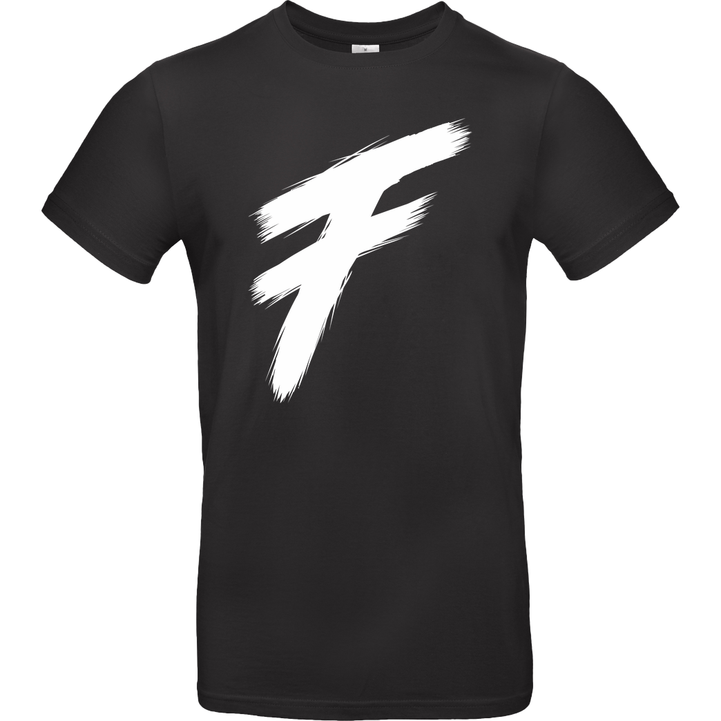 Freasy Freasy - F T-Shirt B&C EXACT 190 - Schwarz