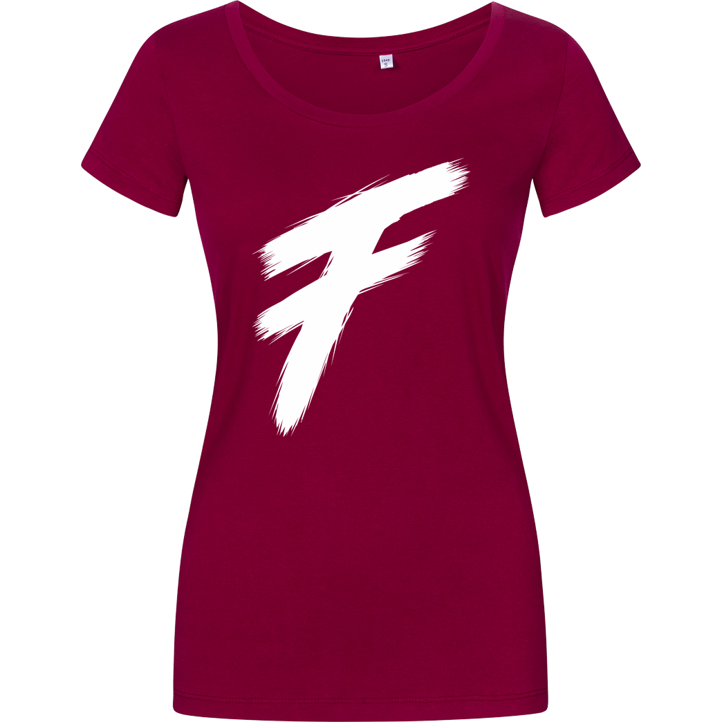 Freasy Freasy - F T-Shirt Damenshirt berry