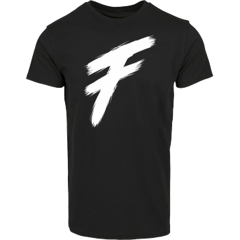 Freasy - F Hausmarke T-Shirt  - Schwarz