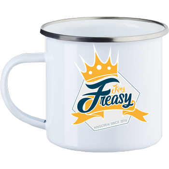 Freasy - King Emaille Tasse