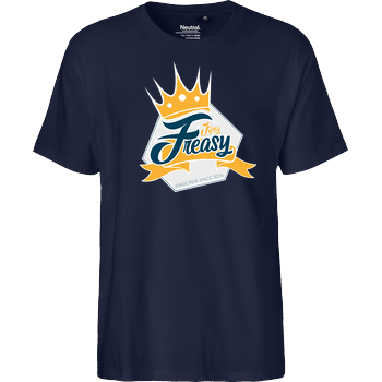 Freasy - King Fairtrade T-Shirt - navy