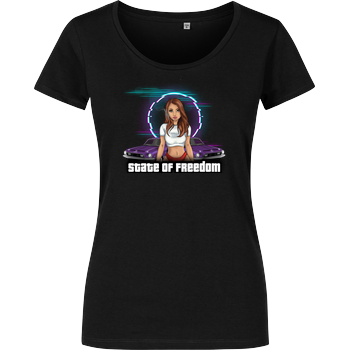 Freasy - State of Freedom Damenshirt schwarz