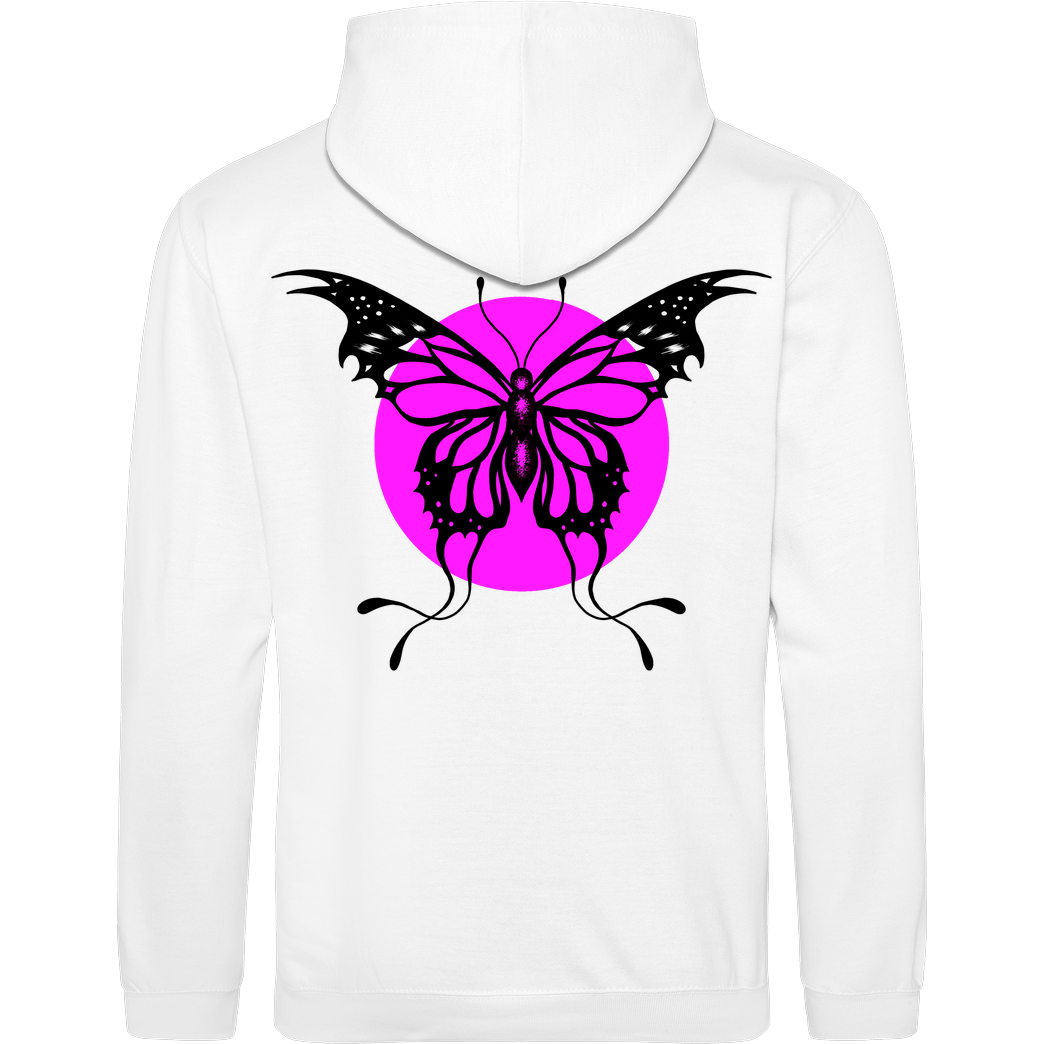 Freeriders Freerider - Butterfly Sweatshirt JH Hoodie - Weiß