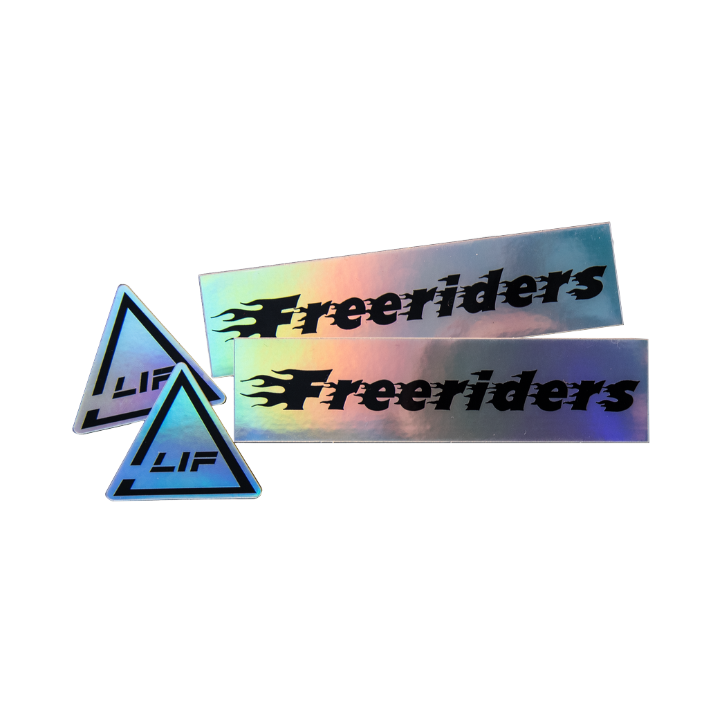 Freeriders Freeriders - LIF Sticker Bundle