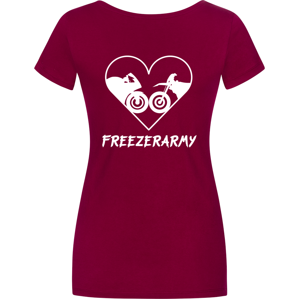 FreezerArmy FreezerArmy - Simson T-Shirt Damenshirt berry