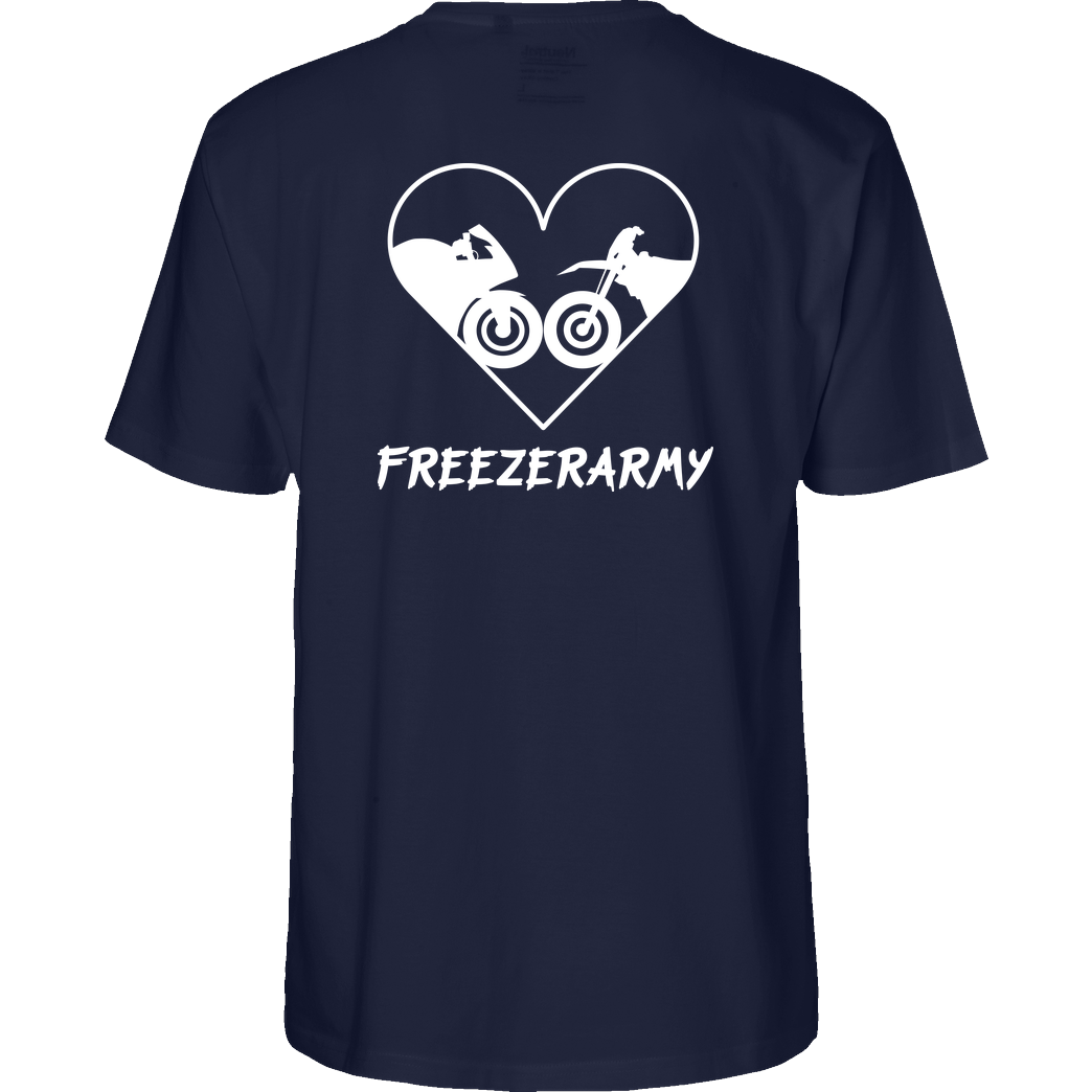 FreezerArmy FreezerArmy - Simson T-Shirt Fairtrade T-Shirt - navy