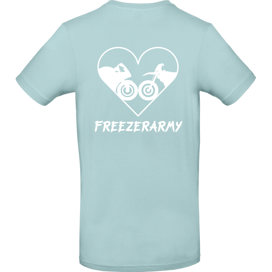 FreezerArmy FreezerArmy - SuperMoto T-Shirt B&C EXACT 190 - Mint