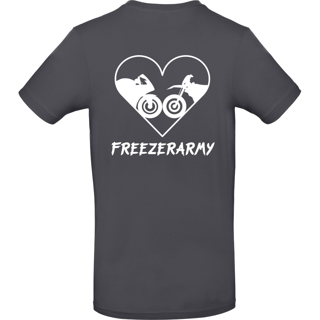 FreezerArmy FreezerArmy - SuperSportler T-Shirt B&C EXACT 190 - Dark Grey