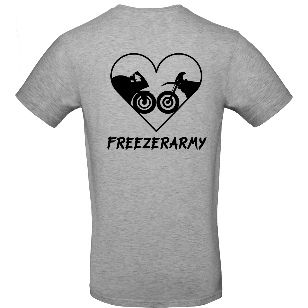 FreezerArmy FreezerArmy - SuperSportler T-Shirt B&C EXACT 190 - heather grey