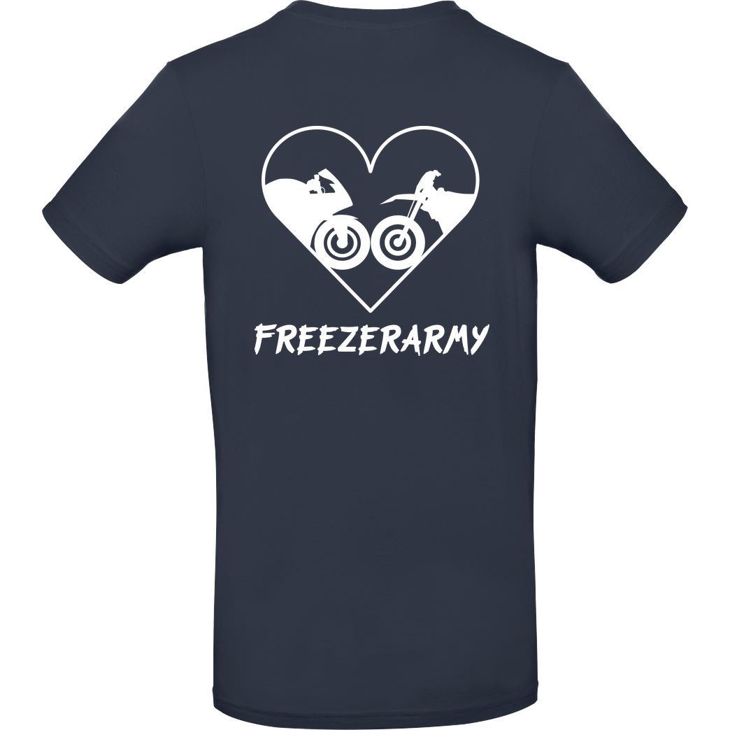 FreezerArmy FreezerArmy - SuperSportler T-Shirt B&C EXACT 190 - Navy