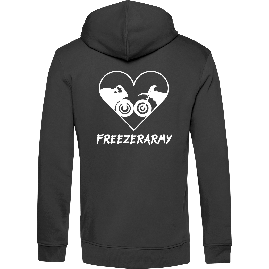 FreezerArmy FreezerArmy - SuperSportler Sweatshirt B&C HOODED INSPIRE - schwarz