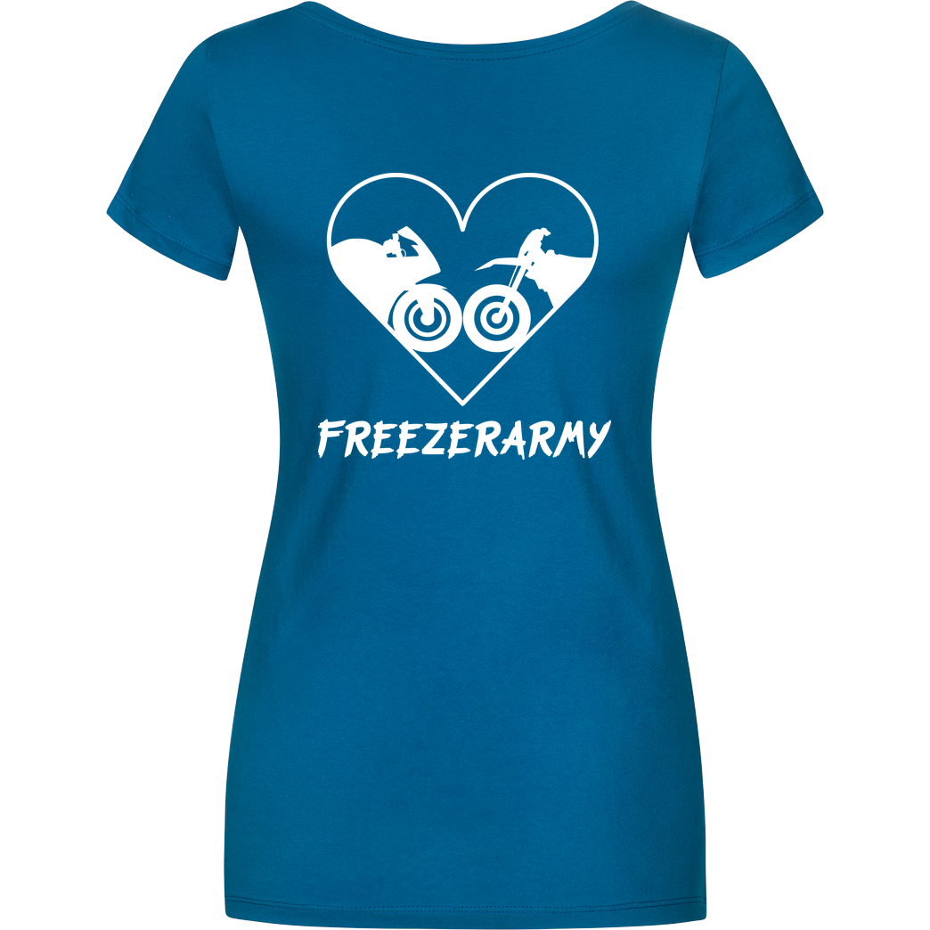 FreezerArmy FreezerArmy - SuperSportler T-Shirt Damenshirt petrol