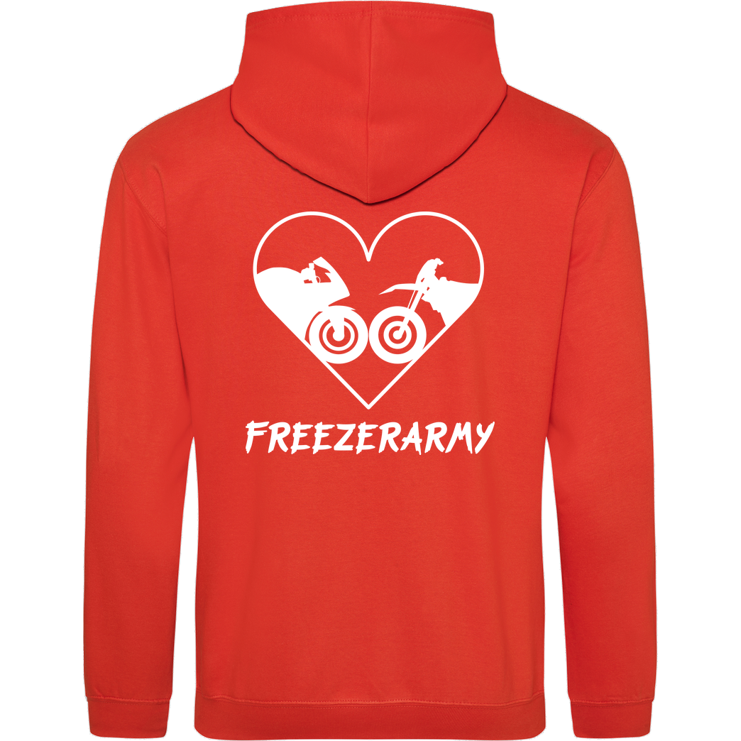 FreezerArmy FreezerArmy - SuperSportler Sweatshirt JH Hoodie - Orange