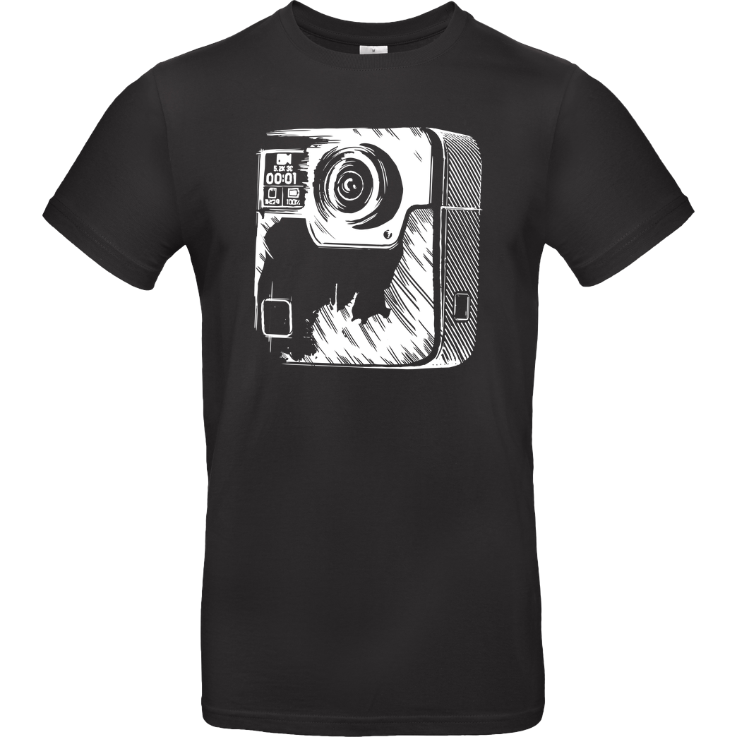 FilmenLernen.de Fusion T-Shirt B&C EXACT 190 - Schwarz