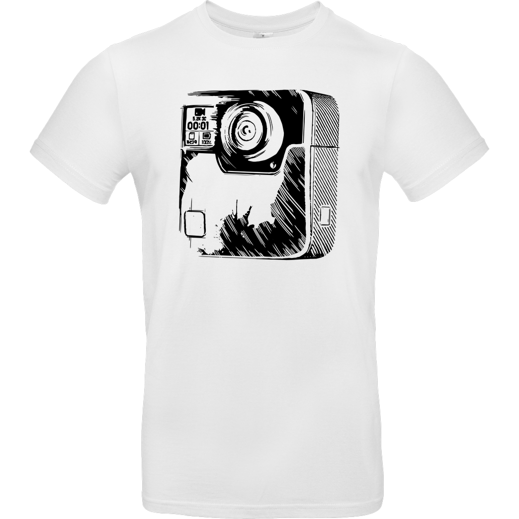 FilmenLernen.de Fusion T-Shirt B&C EXACT 190 - Weiß