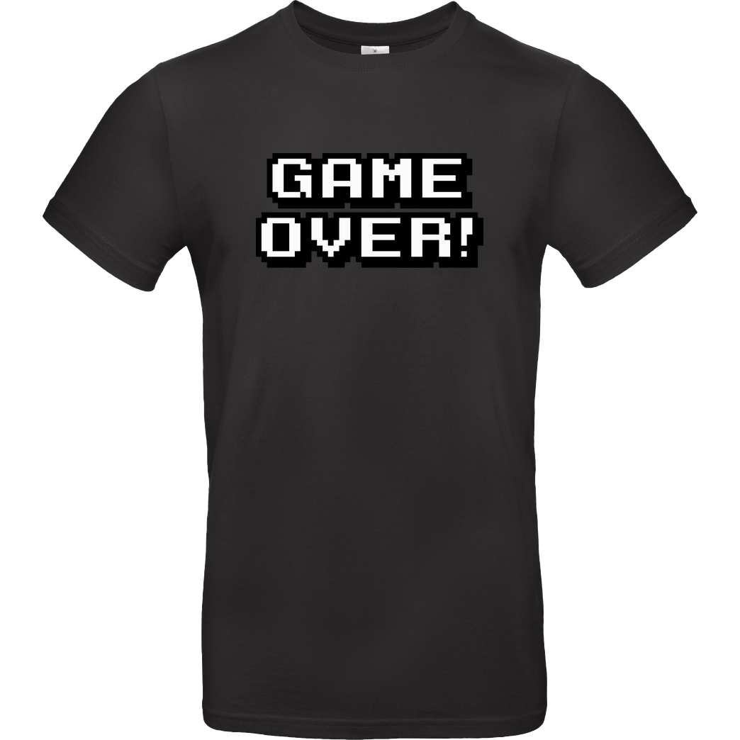 bjin94 Game Over T-Shirt B&C EXACT 190 - Schwarz
