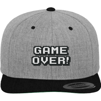 Game Over Cap Cap heather grey/black