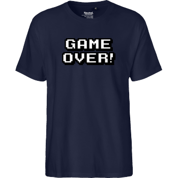 Game Over Fairtrade T-Shirt - navy