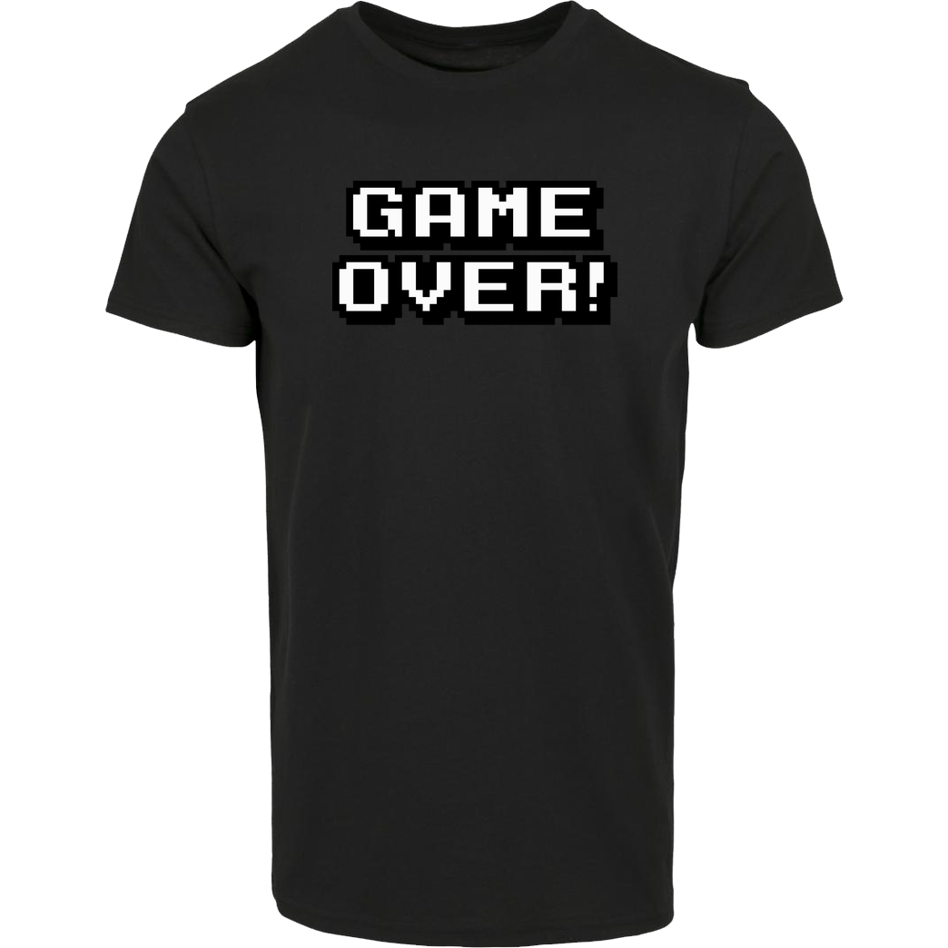 bjin94 Game Over T-Shirt Hausmarke T-Shirt  - Schwarz