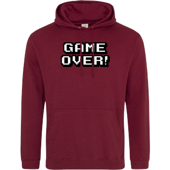 Game Over JH Hoodie - Bordeaux