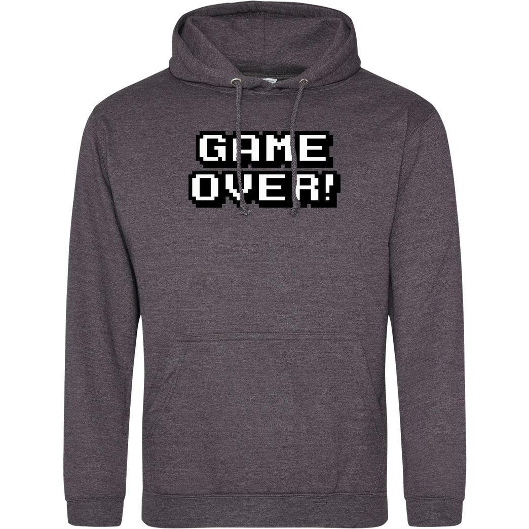 bjin94 Game Over Sweatshirt JH Hoodie - Dark heather grey