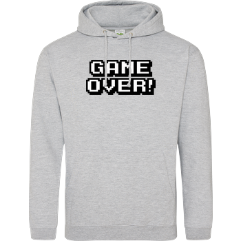 Game Over JH Hoodie - Heather Grey