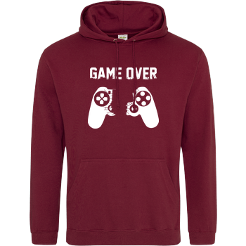 Game Over v1 JH Hoodie - Bordeaux