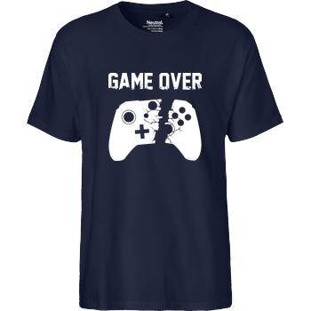 Game Over v2 Fairtrade T-Shirt - navy