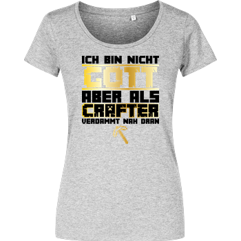 Gamer Gott - MC Edition Damenshirt heather grey