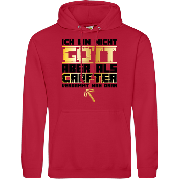 Gamer Gott - MC Edition JH Hoodie - Rot