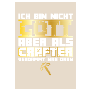 Gamer Gott - MC Edition Kunstdruck sand