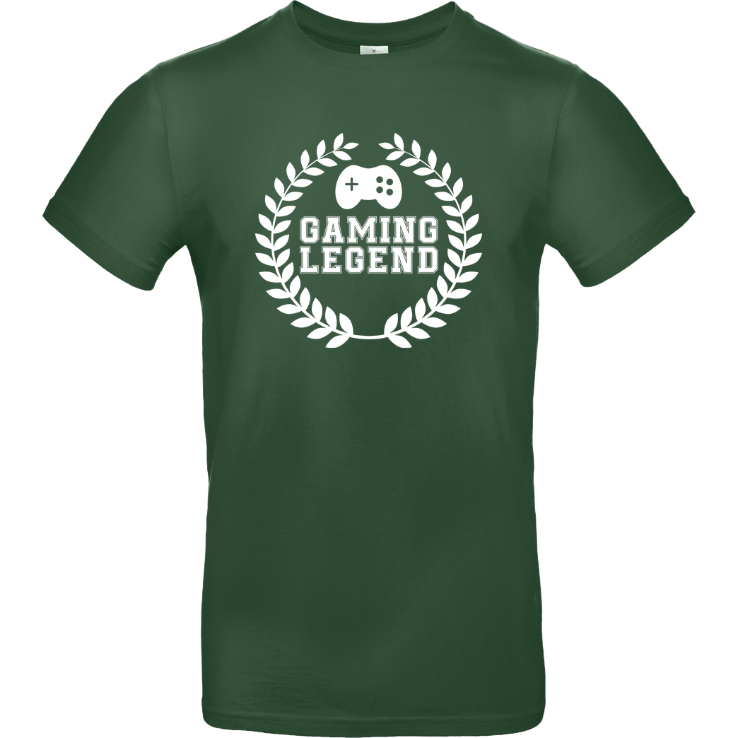 bjin94 Gaming Legend T-Shirt B&C EXACT 190 - Flaschengrün