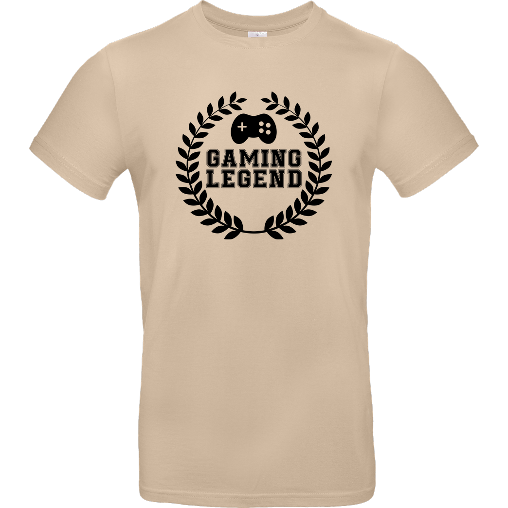 bjin94 Gaming Legend T-Shirt B&C EXACT 190 - Sand