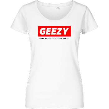 Geezy - Geezy Damenshirt weiss