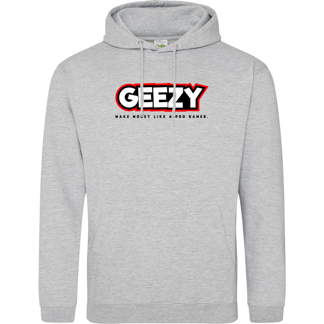 Geezy Geezy - Like a Pro Sweatshirt JH Hoodie - Heather Grey