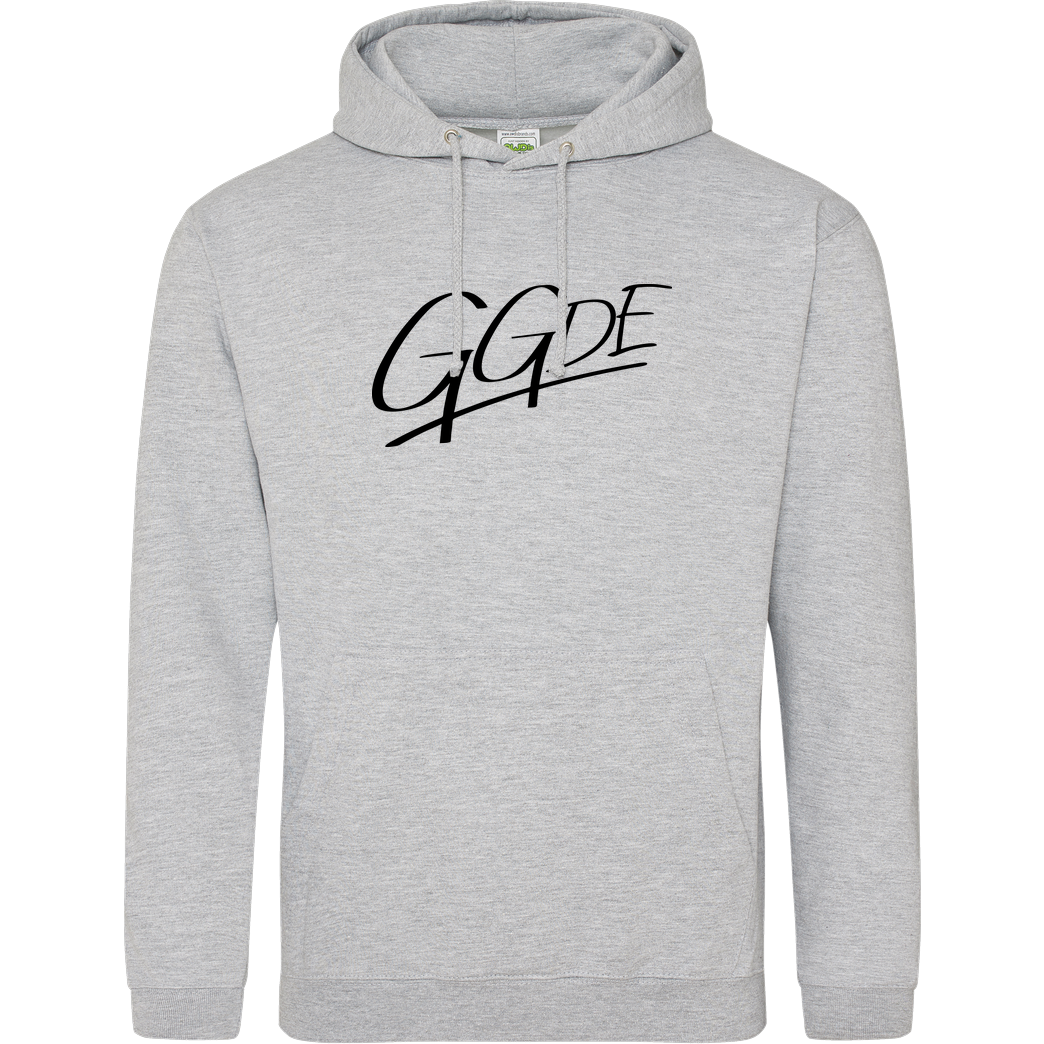 gamingguidesde GGDE - Logo Sweatshirt JH Hoodie - Heather Grey