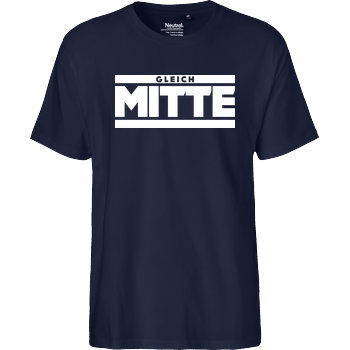 GleichMitte - Logo Fairtrade T-Shirt - navy