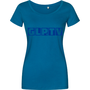 GLP - GLP.TV royal Damenshirt petrol