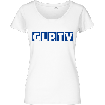 GLP - GLP.TV royal Damenshirt weiss