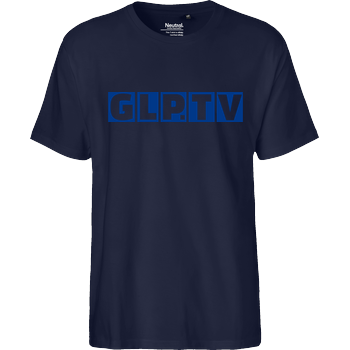 GLP - GLP.TV royal Fairtrade T-Shirt - navy