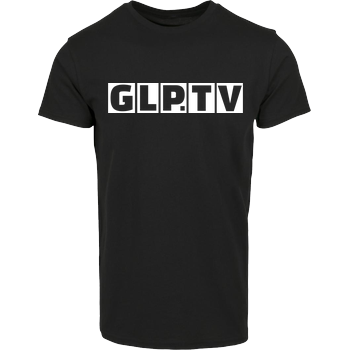 GLP - GLP.TV white Hausmarke T-Shirt  - Schwarz
