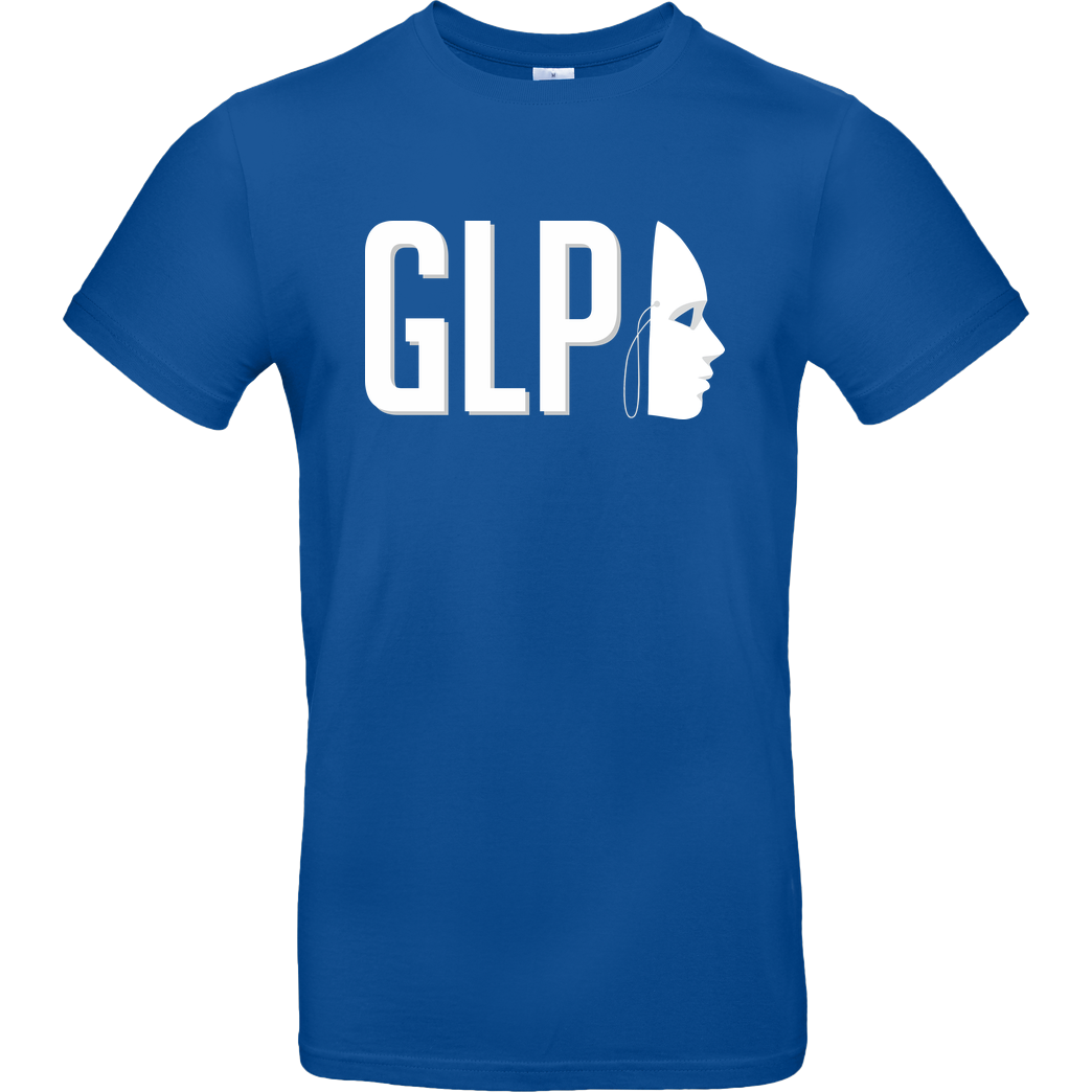 GermanLetsPlay GLP - Maske T-Shirt B&C EXACT 190 - Royal