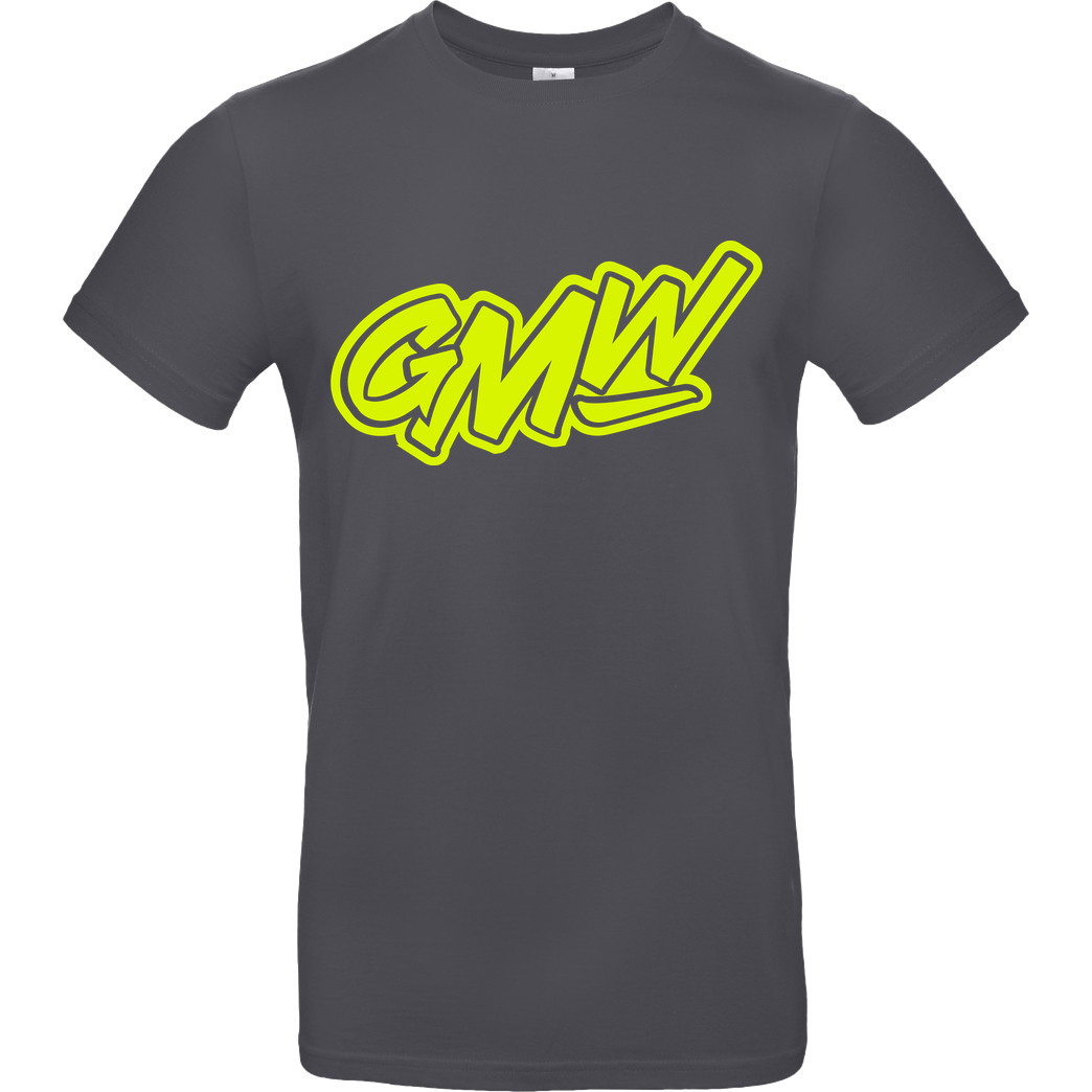 GMW GMW - GMW Logo T-Shirt B&C EXACT 190 - Dark Grey