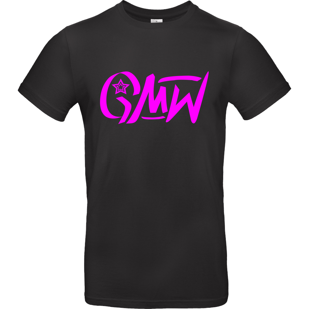 GMW GMW - GMW Logo T-Shirt B&C EXACT 190 - Schwarz