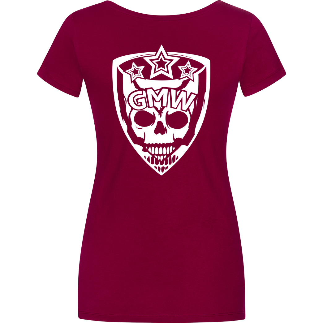None GMW - GMW Logo T-Shirt Damenshirt berry