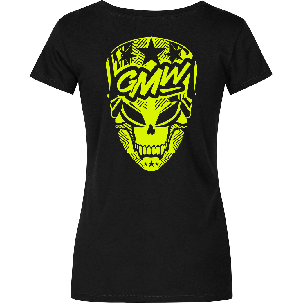 GMW GMW - GMW Logo T-Shirt Damenshirt schwarz