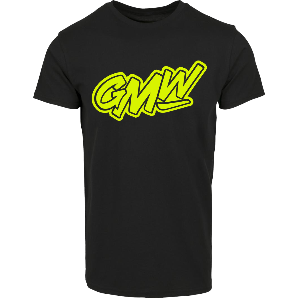 GMW GMW - GMW Logo T-Shirt Hausmarke T-Shirt  - Schwarz