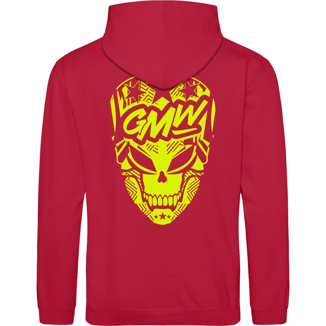 GMW GMW - GMW Logo Sweatshirt JH Hoodie - Rot