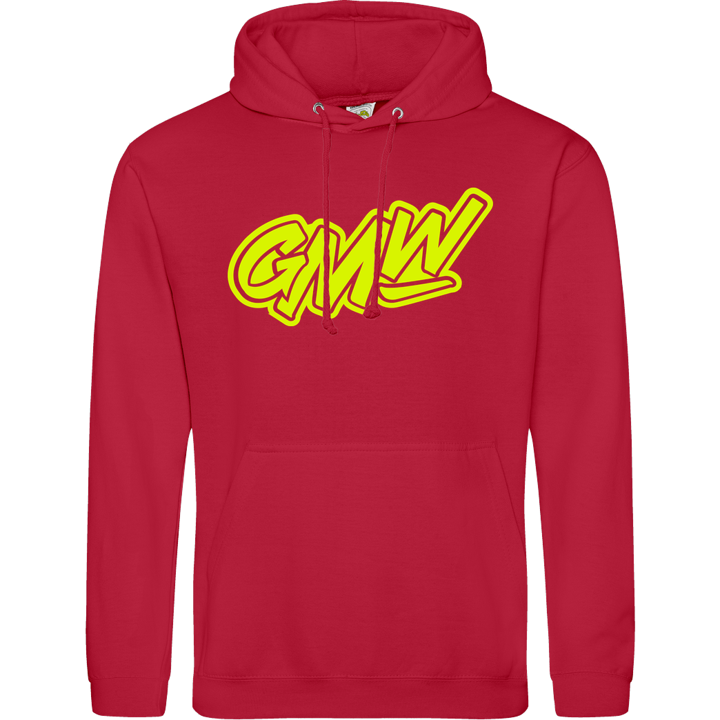 GMW GMW - GMW Logo Sweatshirt JH Hoodie - Rot